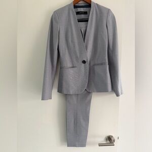 Zara  Tailored Suit Blazer and Pants, pre loved